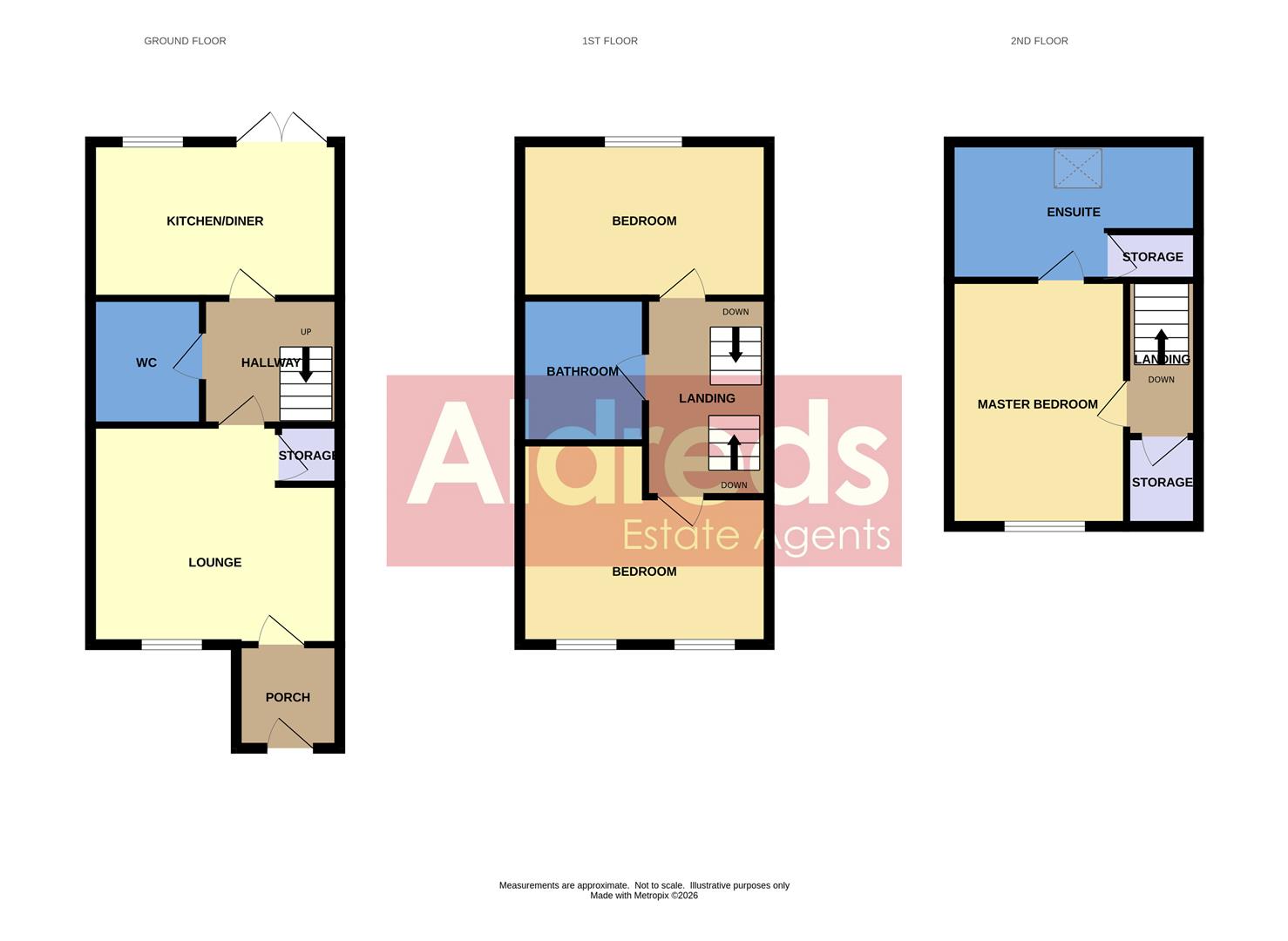45, Lyncoln Drive, Lowestoft floorplan