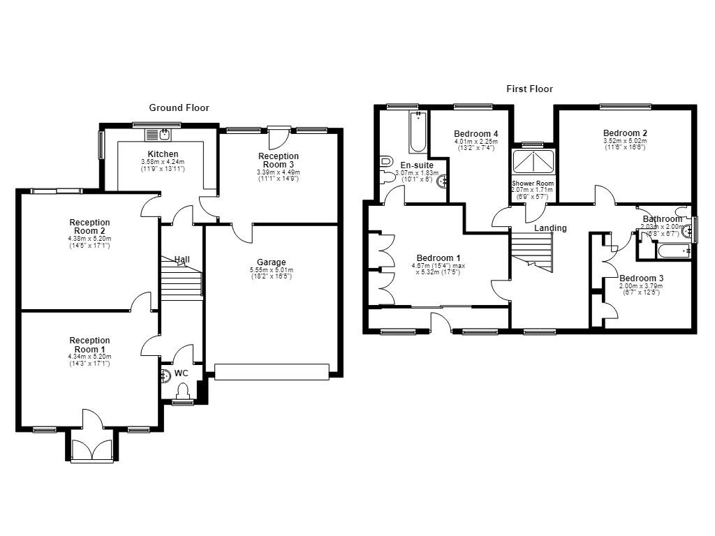 Moss Cottage, Euxton Hall Gardens, Chorley floorplan
