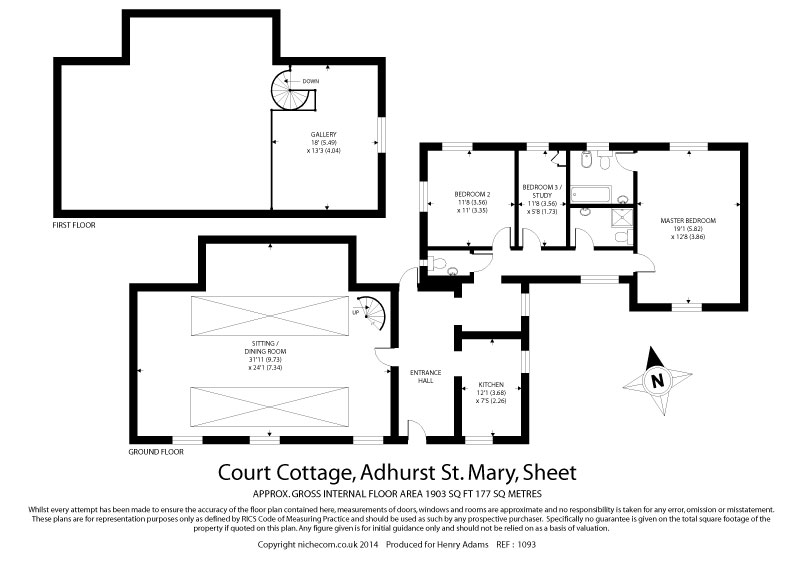 3 Bedrooms  for sale in Adhurst St Mary, Sheet, Petersfield GU31