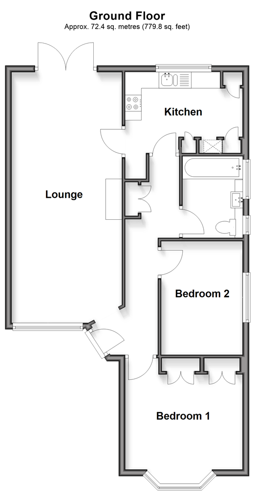 Carol Close, Brighton floorplan