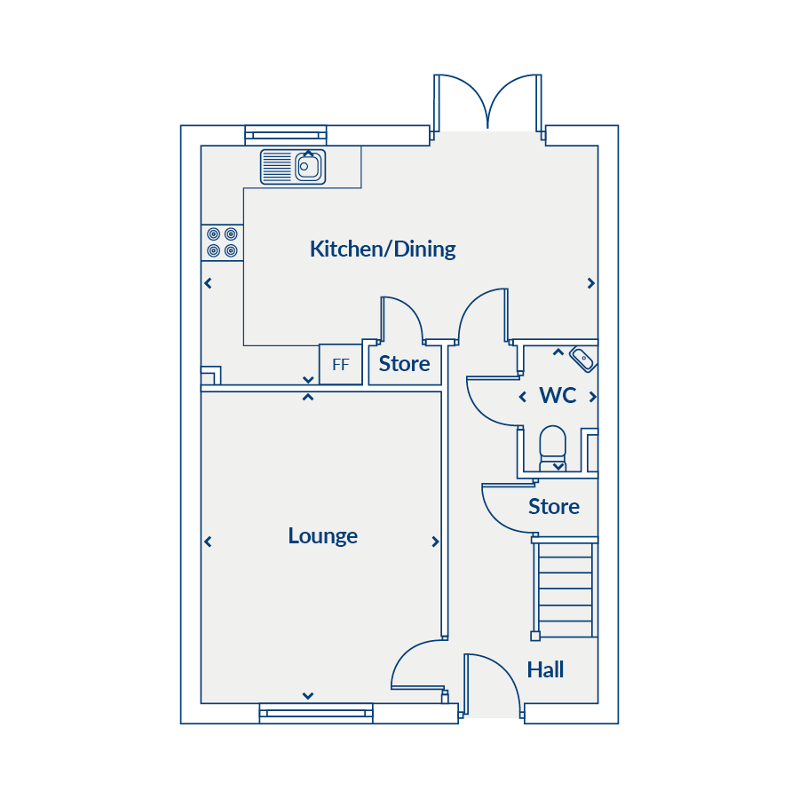 Springhill And Leadloch Road, Shotts floorplan