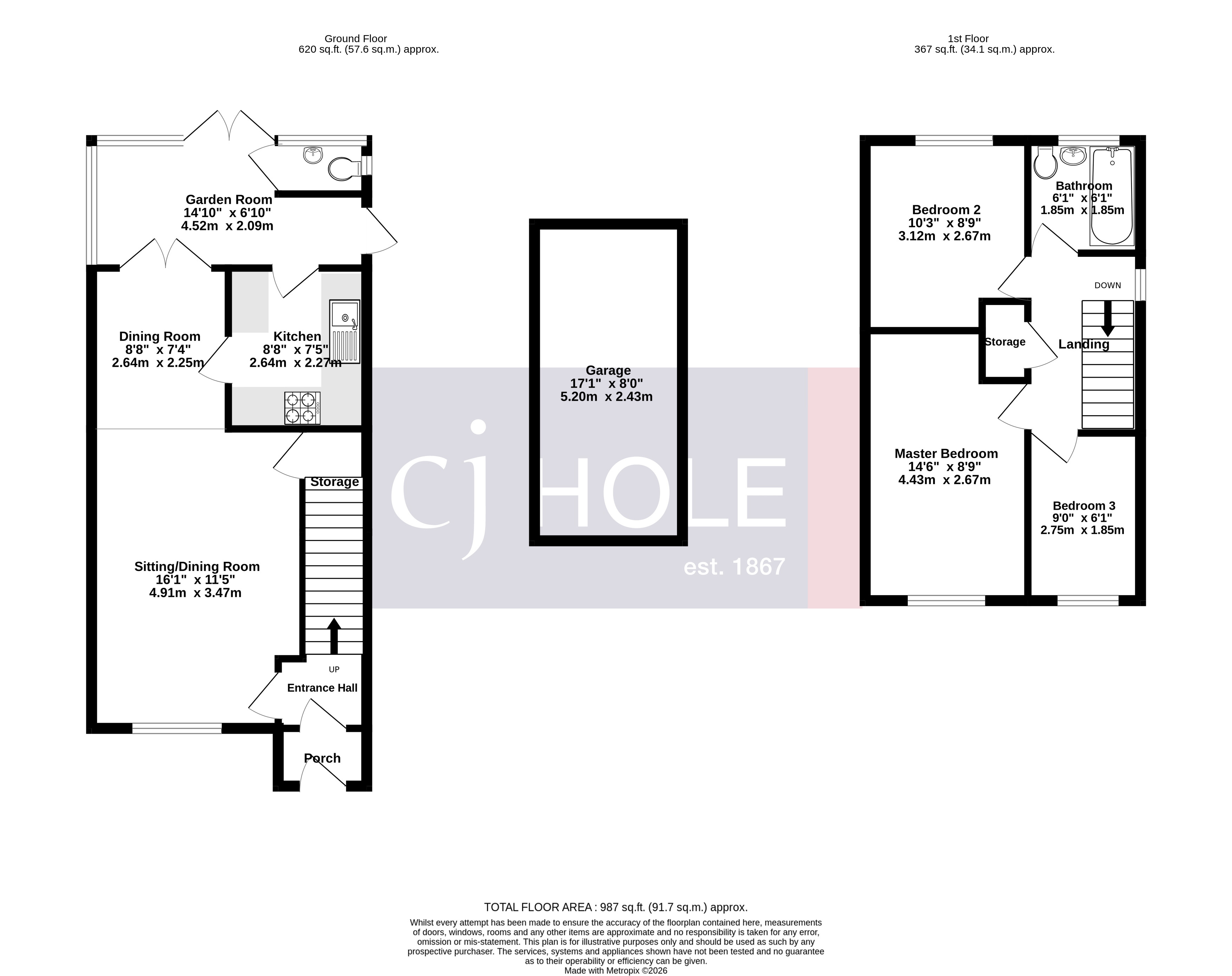 51, Canterbury Close, Somerset floorplan