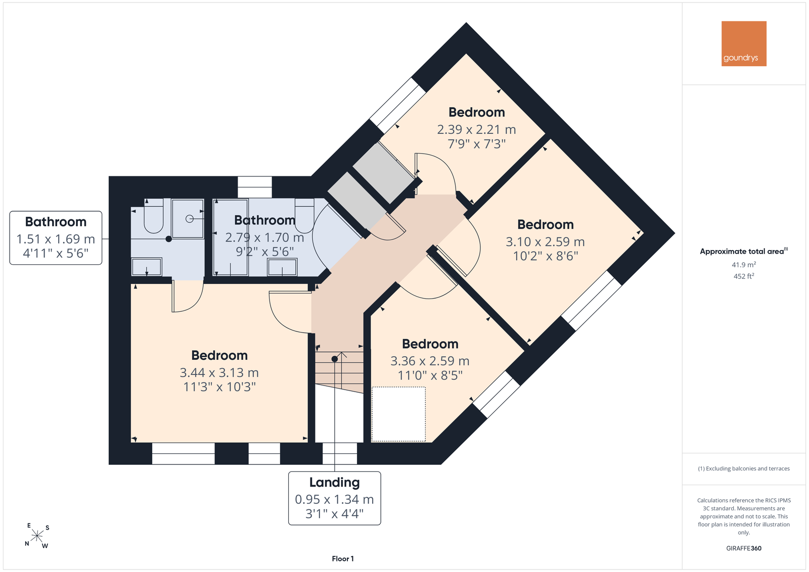 41, Wilkinson Gardens, Redruth floorplan