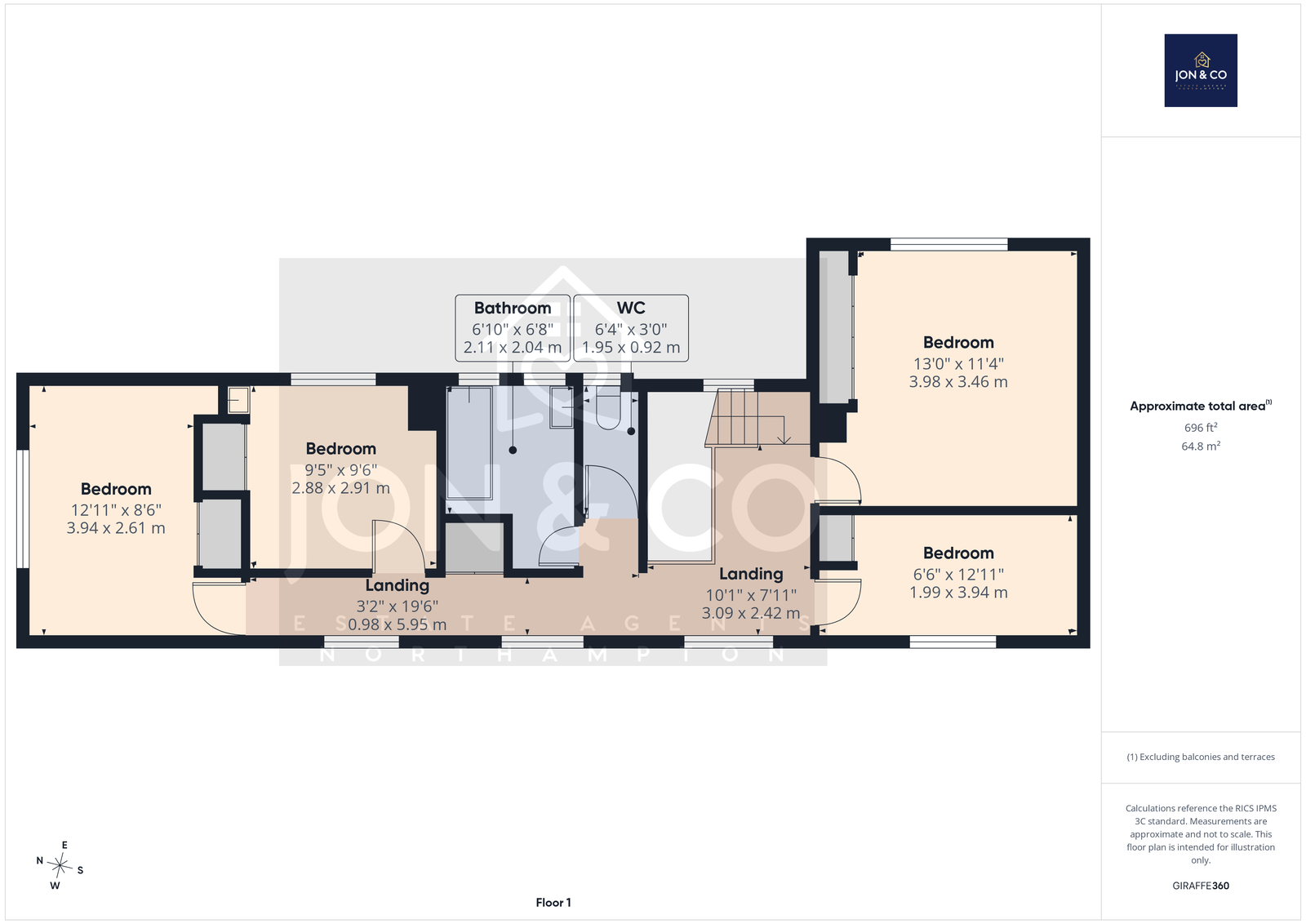 Rye Cottage, Sandy Lane, Northampton floorplan