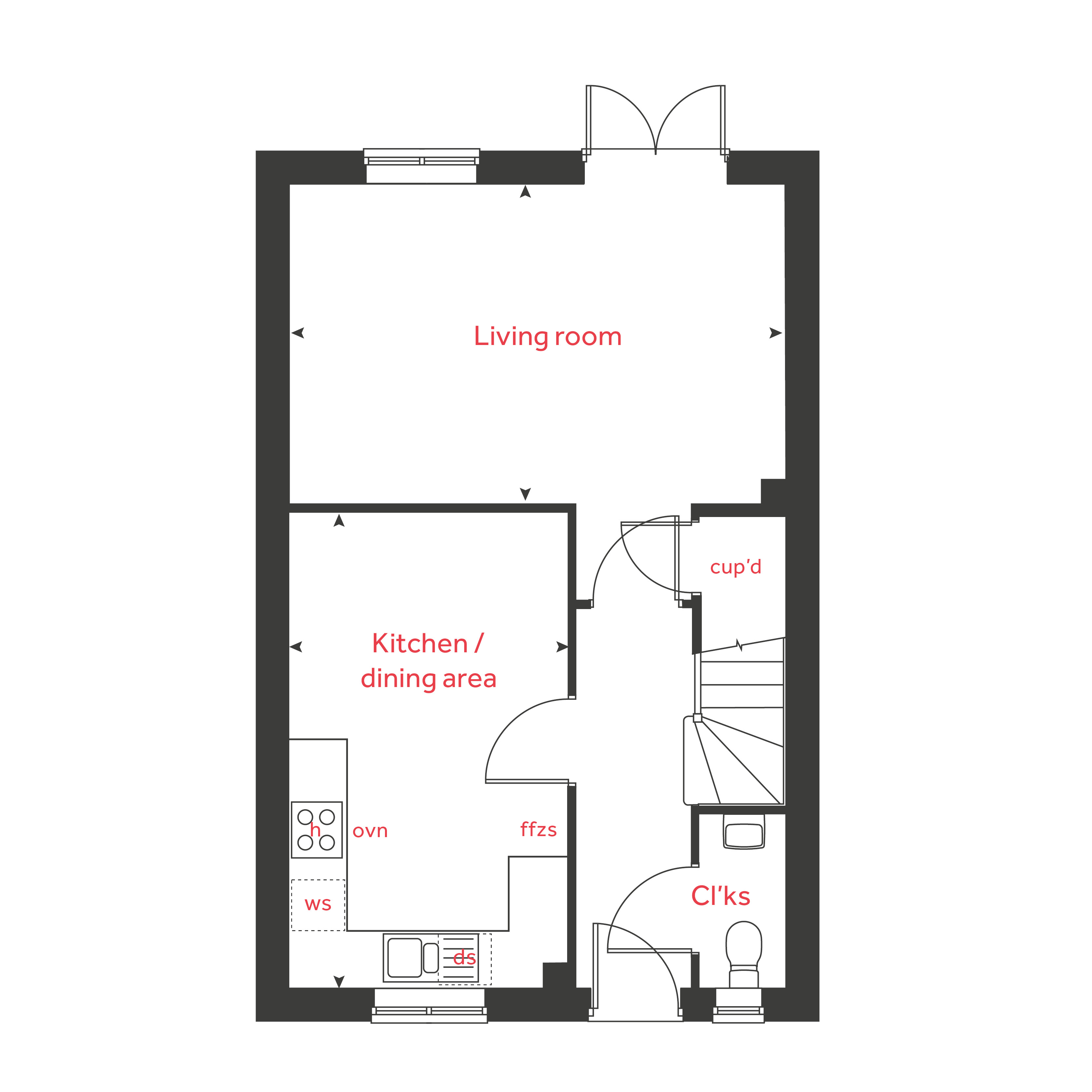 202, Leytown Drive, Bideford floorplan