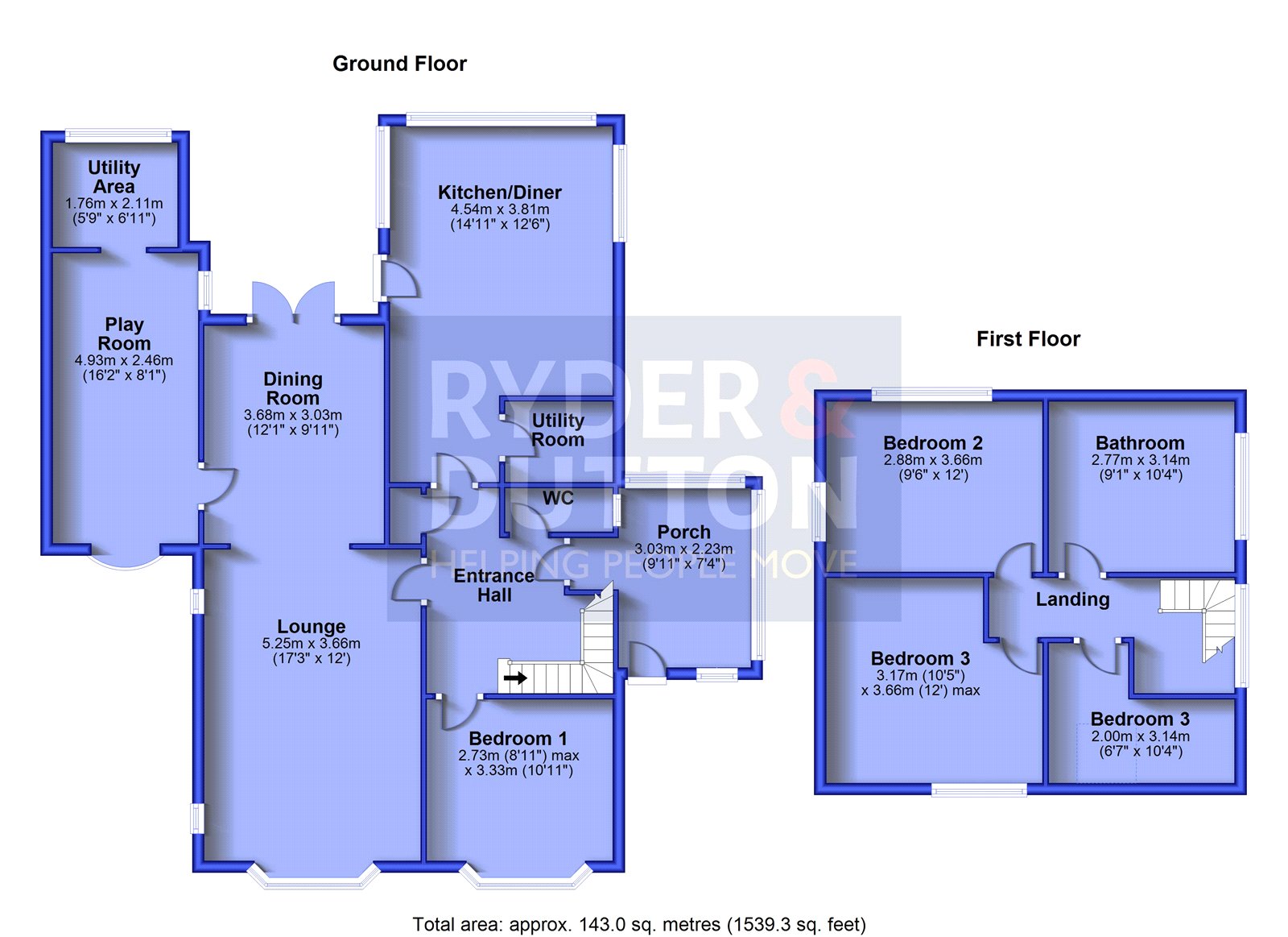 Barnmeen,, Woodbrook Road, Saddleworth floorplan
