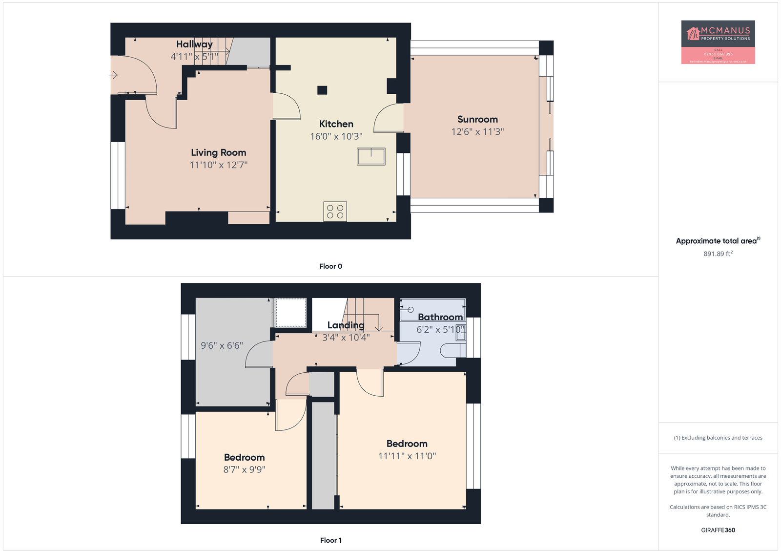 562, Howlands, Welwyn Garden City floorplan
