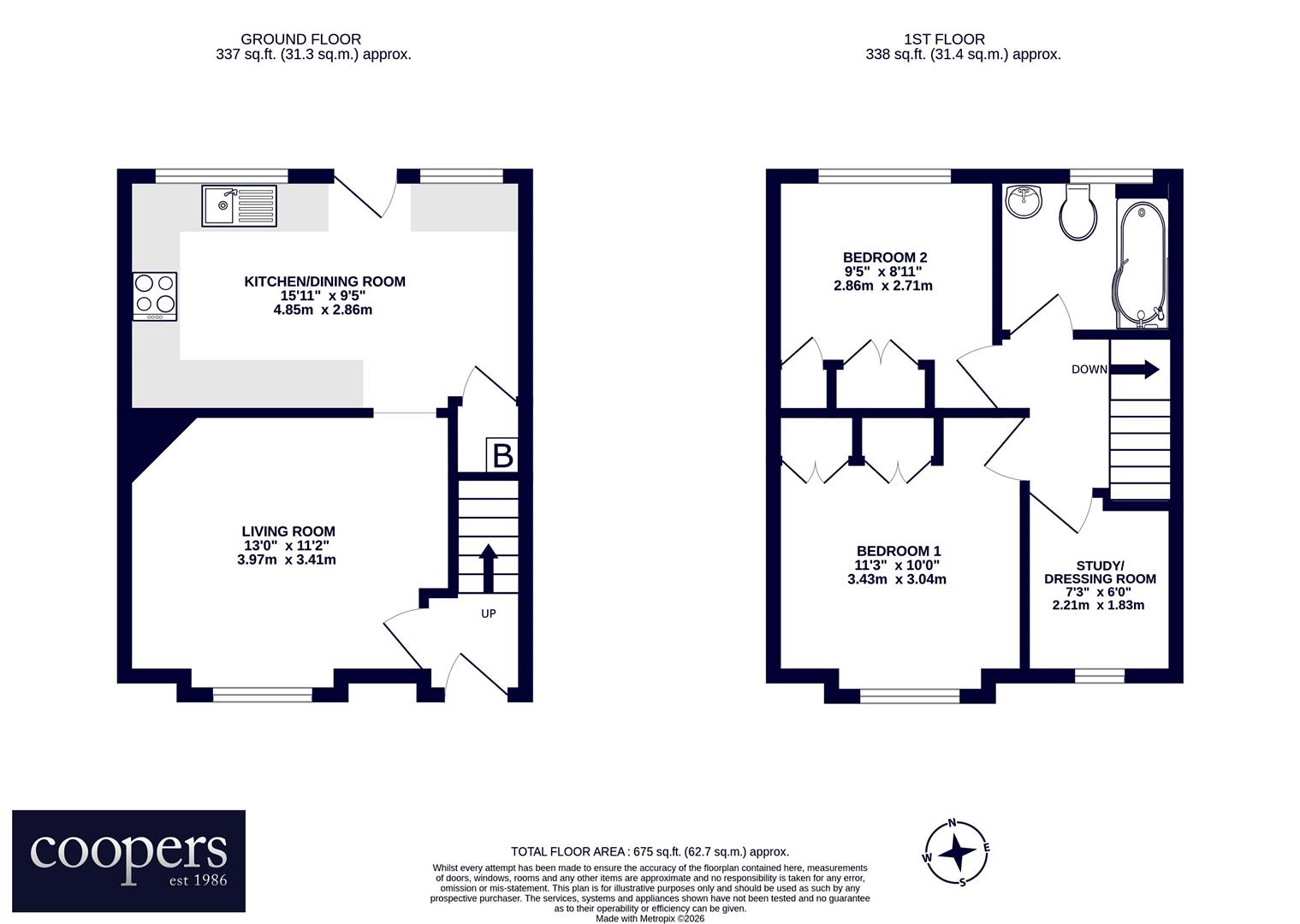 17, Oakdene Road, Hillingdon floorplan