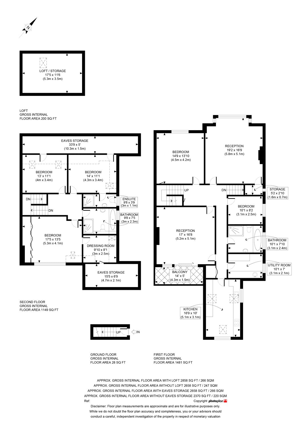 5 Bedrooms Flat to rent in The Avenue, Brondesbury Park, London NW6