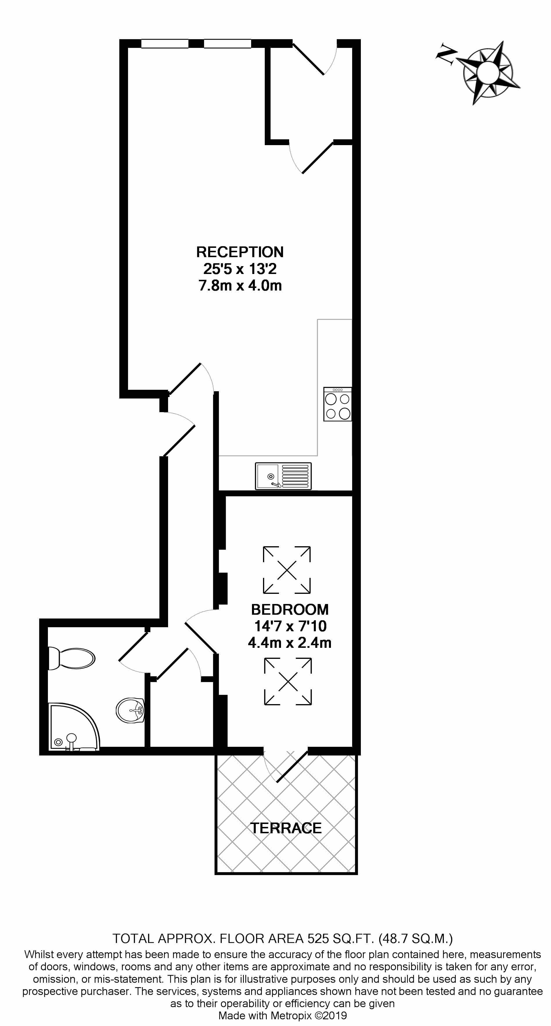 1 Bedrooms Flat to rent in Trinity Road, London SW17