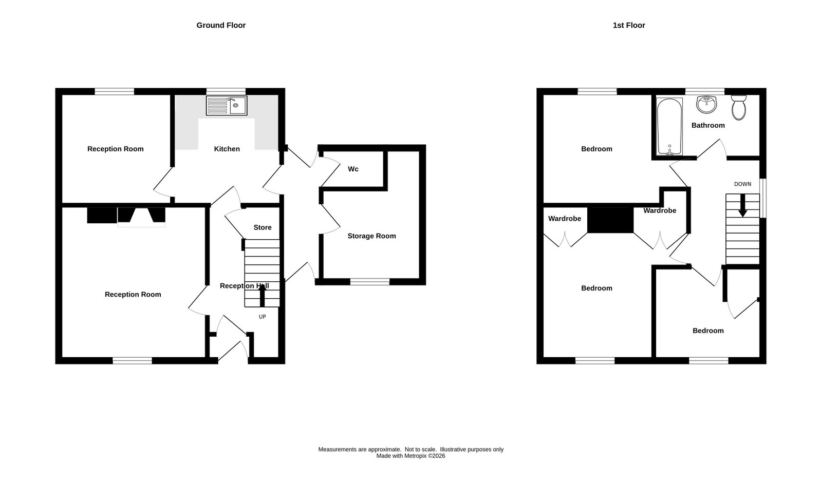 Sandfield Grove, Gornal Wood floorplan