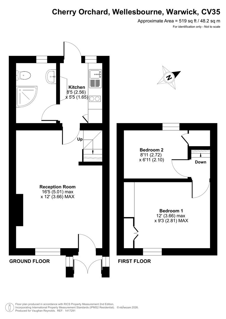 23, Cherry Orchard, Warwick floorplan