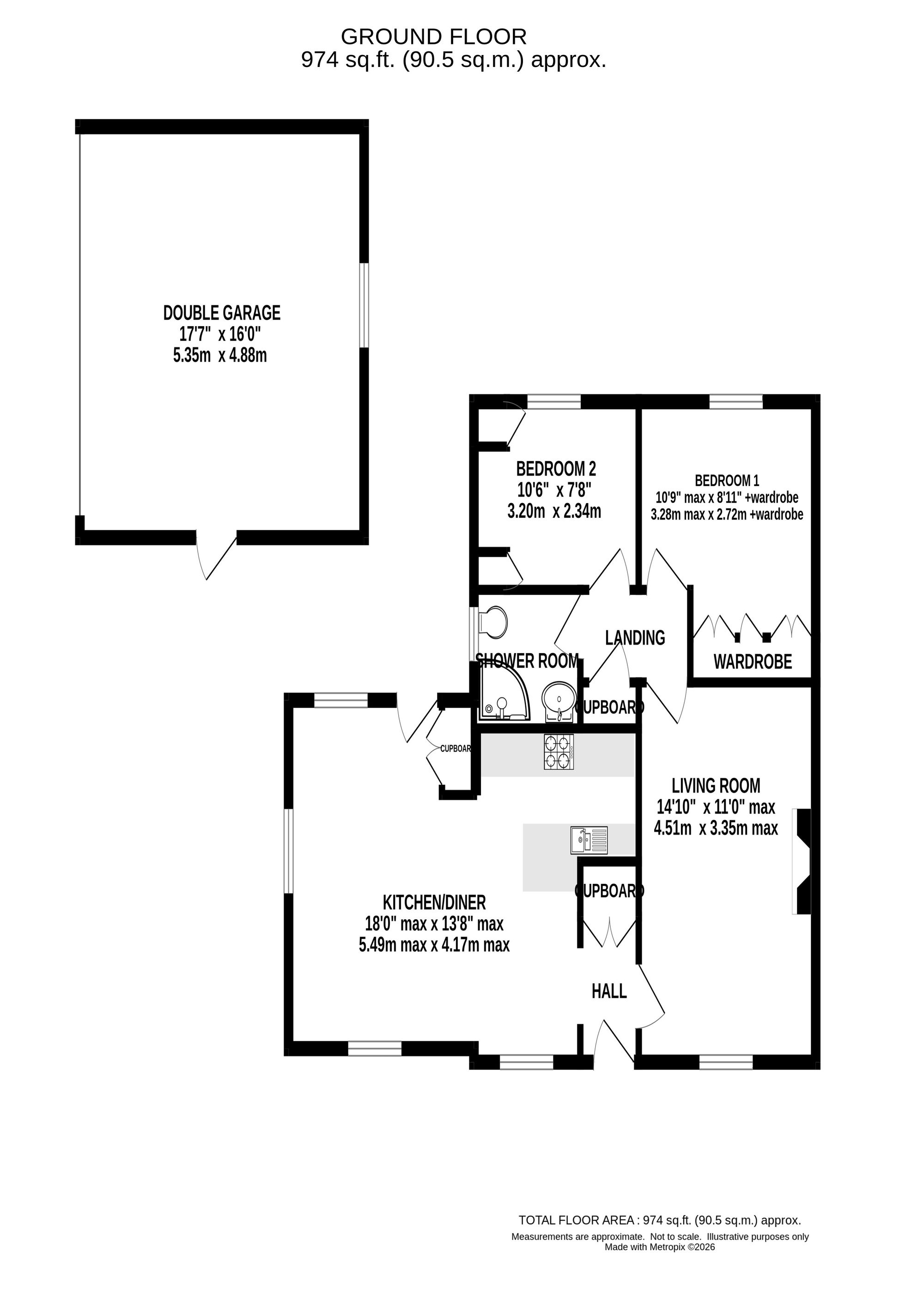 22 Sandiford Road, Crewe floorplan