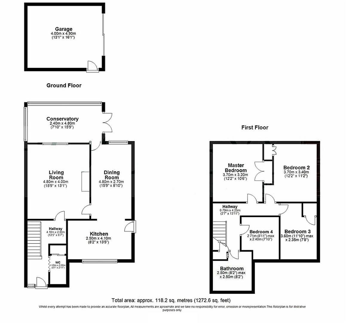 10, Wheatsheaf Way, Linton floorplan