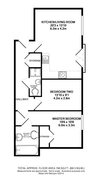 2 Bedrooms Flat to rent in Katesgrove Court, Basingstoke Road, Reading, Berkshire RG2