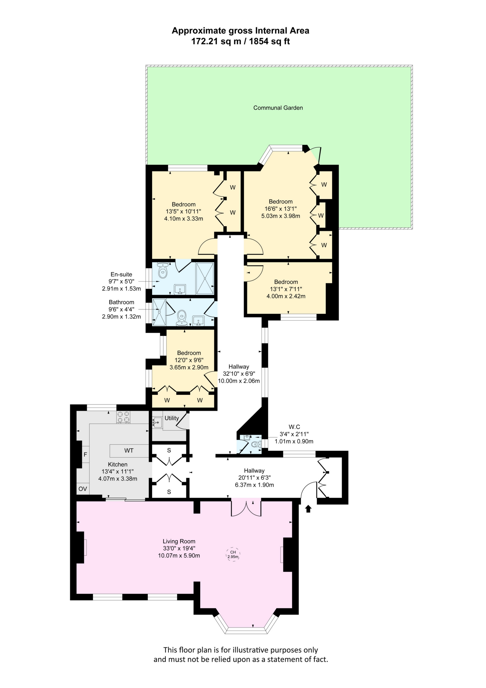 West End Lane, London floorplan