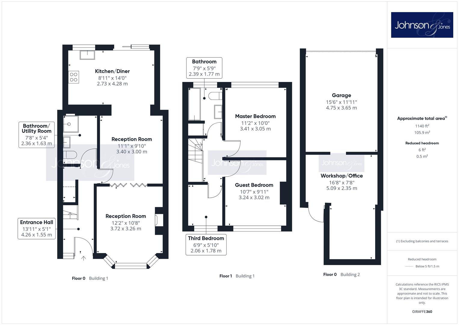 19, St. Anns Road, Chertsey floorplan