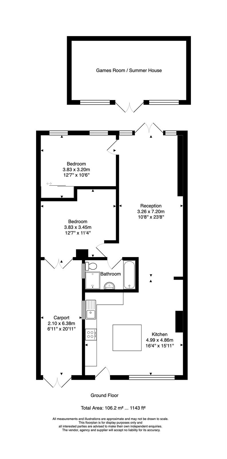 15, Parsons Drive, Leicester floorplan