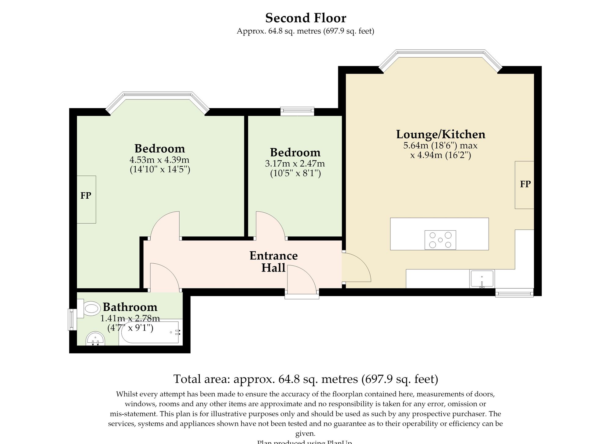 5 Cliff Brow New Street, Cromer floorplan