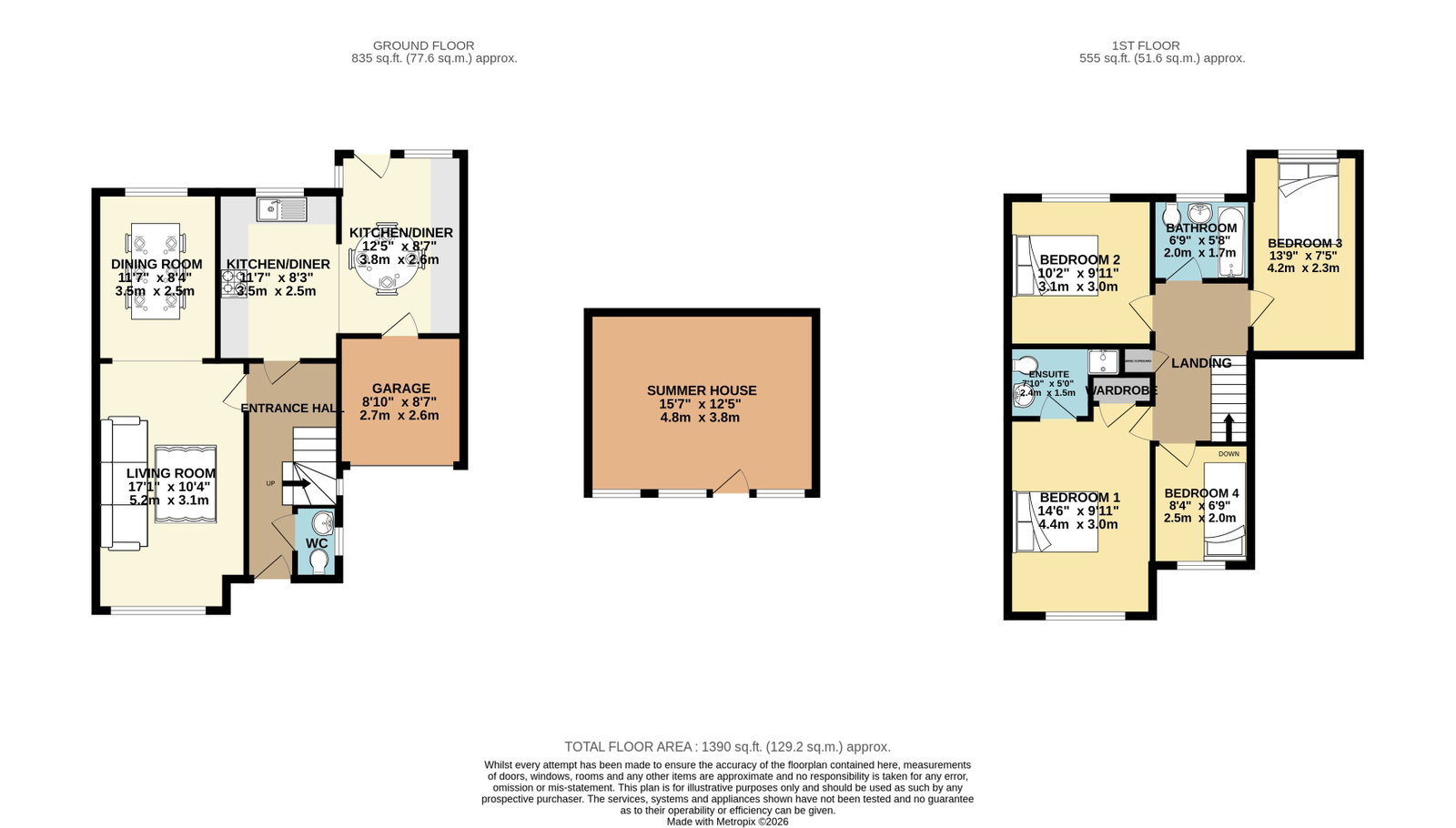12, Teachers Close, Manea floorplan