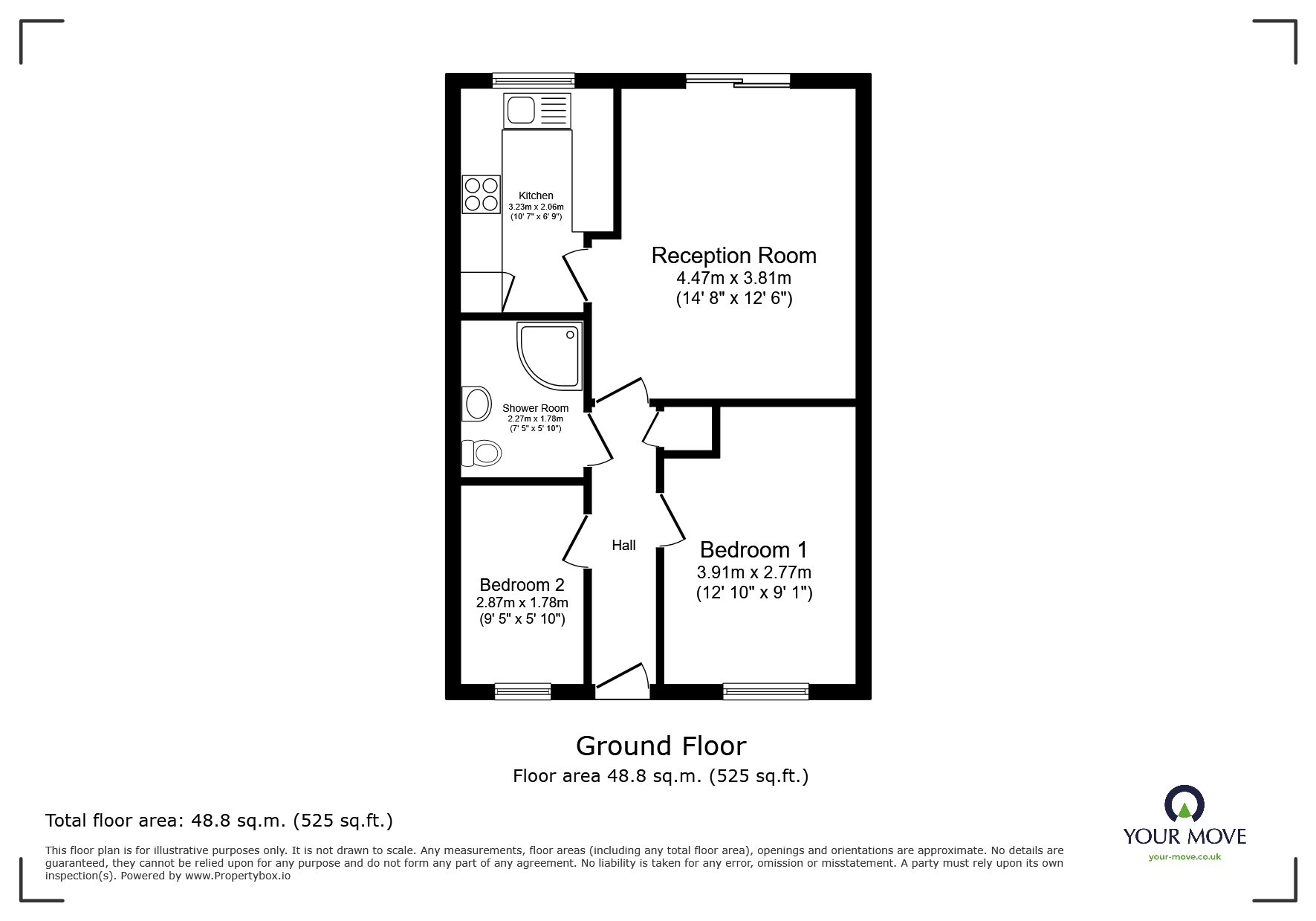 25, Delisle Court, Leicestershire floorplan