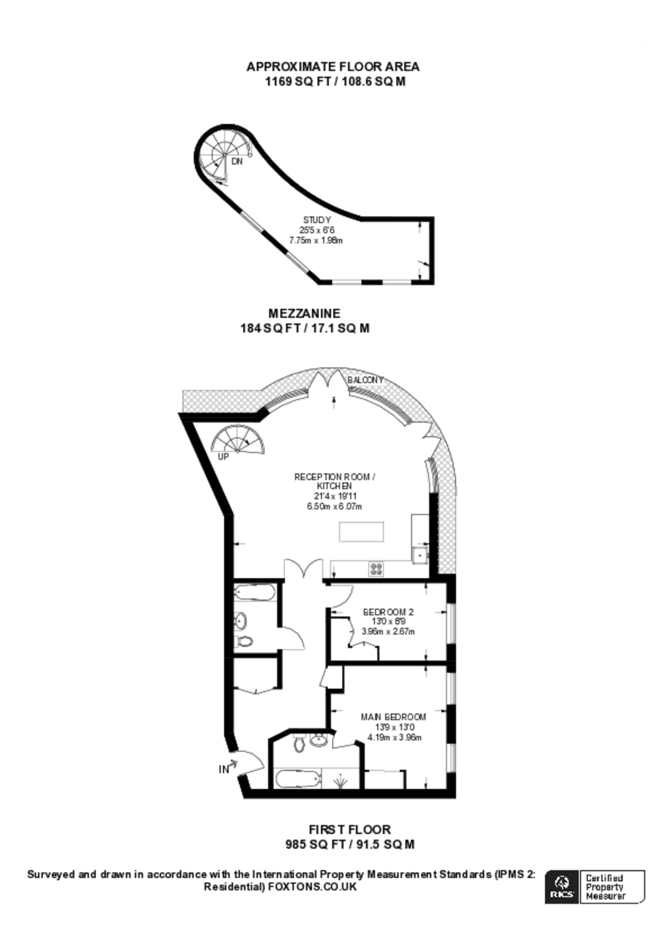 Constitution Hill, Woking floorplan