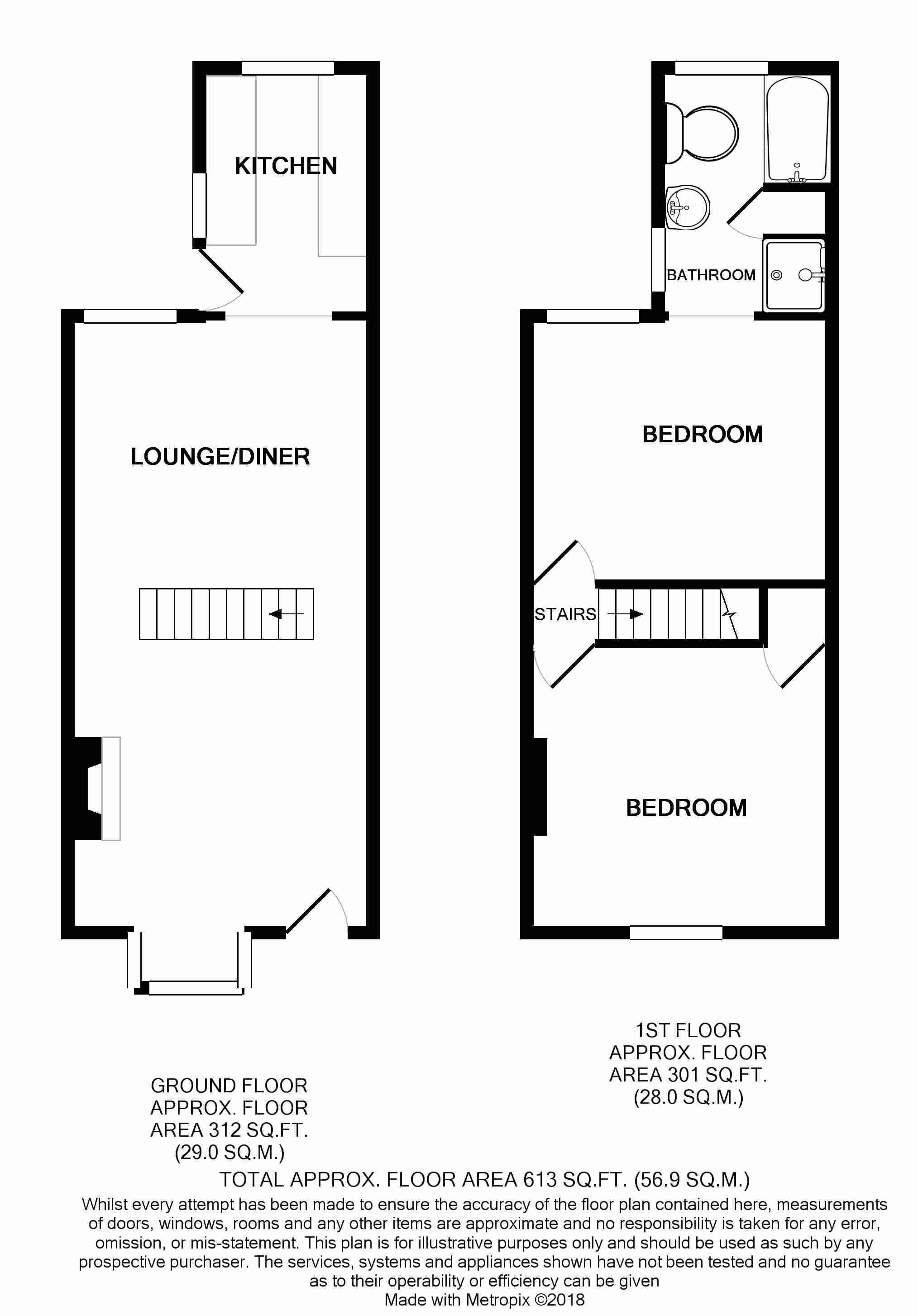 Cecil Street, Watford WD24, 2 bedroom terraced house for sale