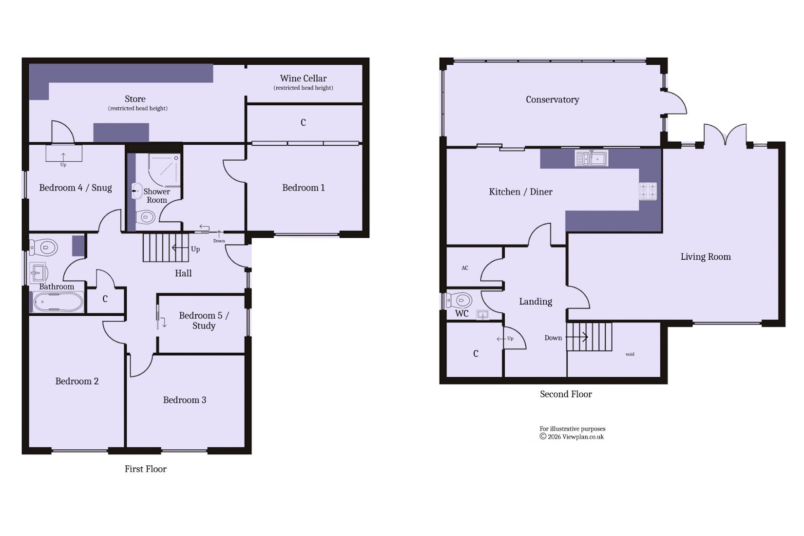 10, Millbrook Heights, Dinas Powys floorplan