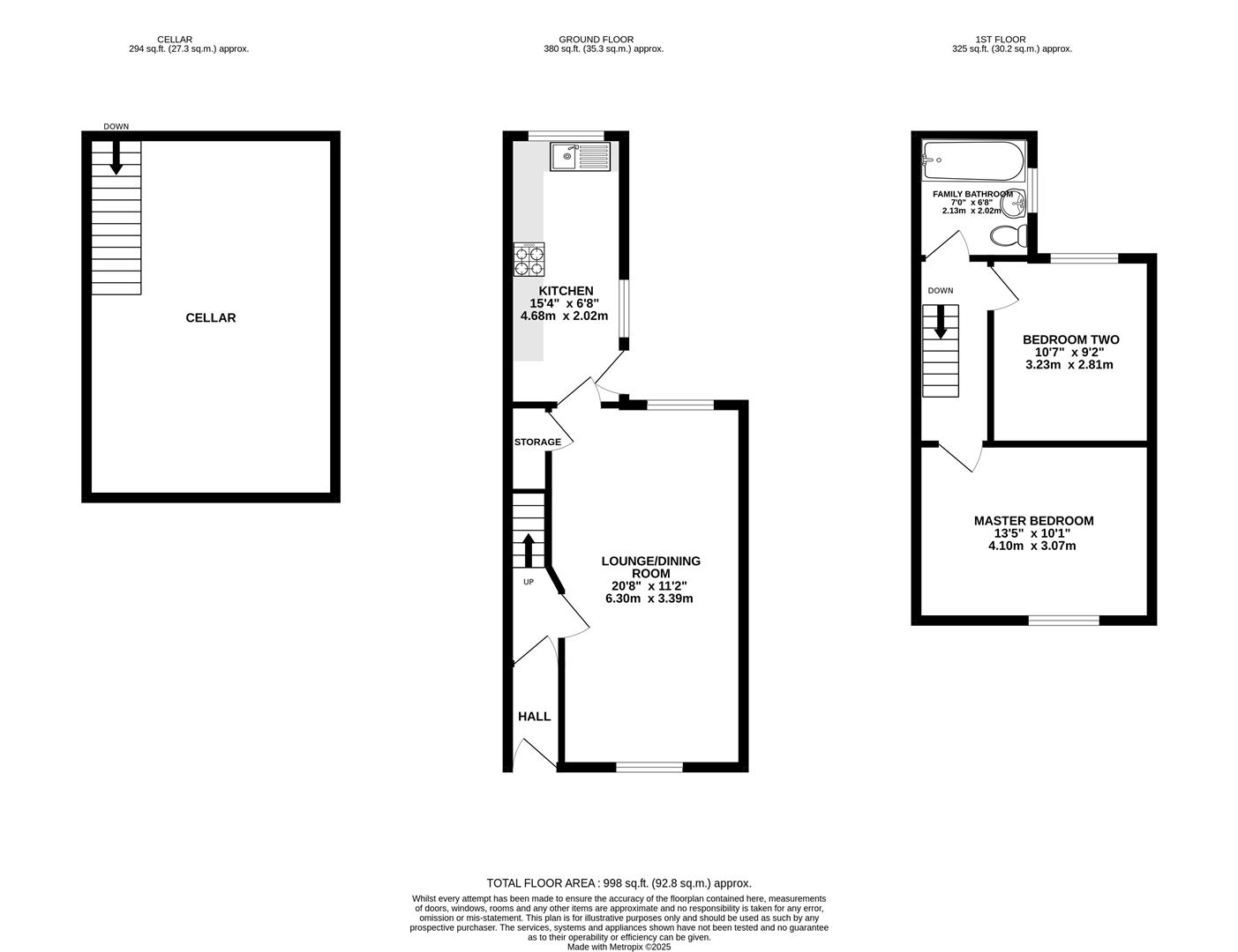 95, Victoria Road, Preston floorplan