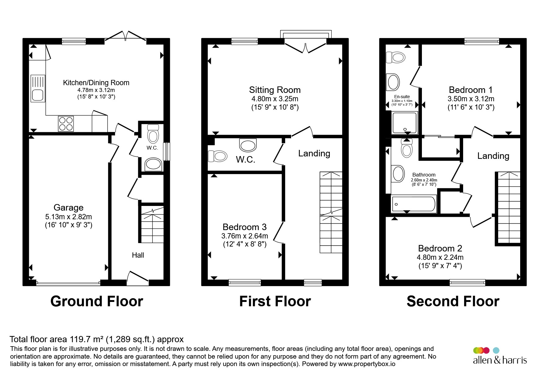 61, Great Western Street, Frome floorplan