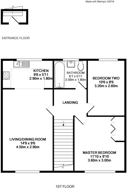 2 Bedrooms Flat to rent in Hall Close, Camberley GU15