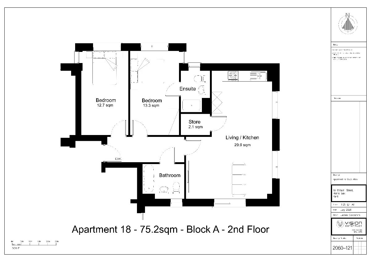 18 Haddington Court, Herne Bay floorplan
