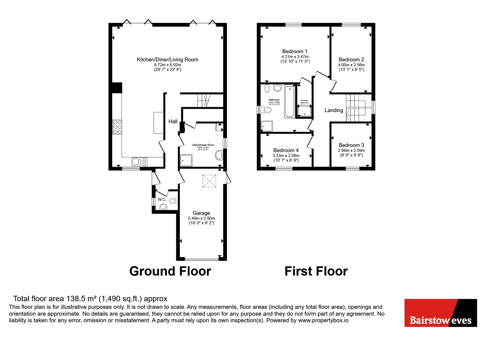 Redcote,, Manor Road, Romford floorplan