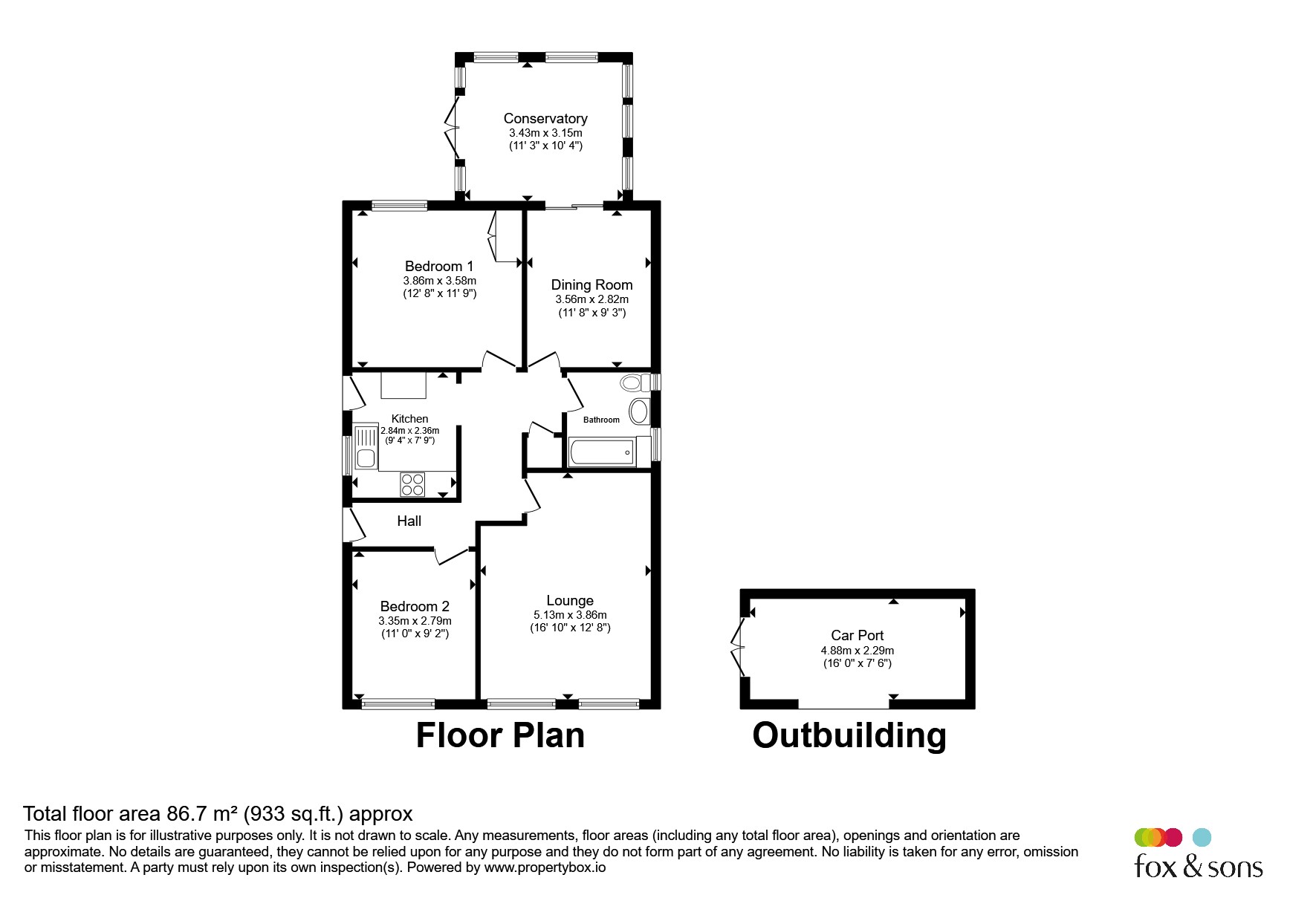 56, Hazelwood Avenue, Eastbourne floorplan