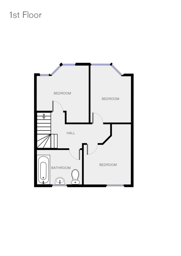 60, Maindy Road, Cardiff floorplan