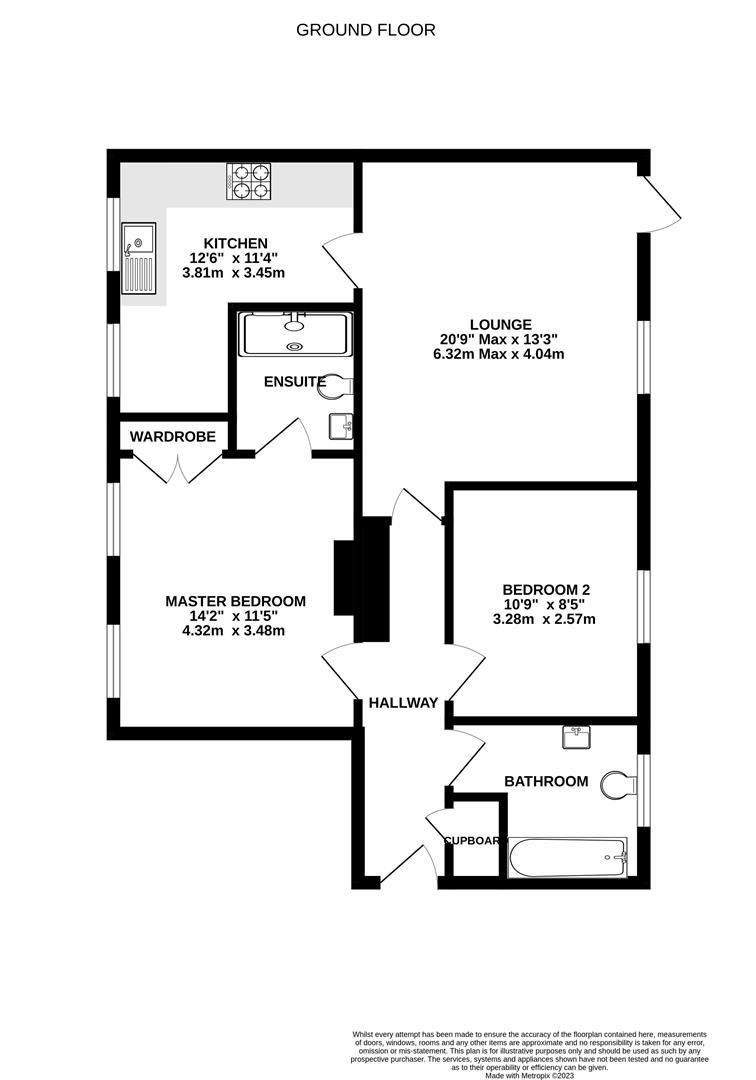 Gladstone House, Horton Crescent, Epsom KT19, 2 bedroom flat for sale 66135492 PrimeLocation