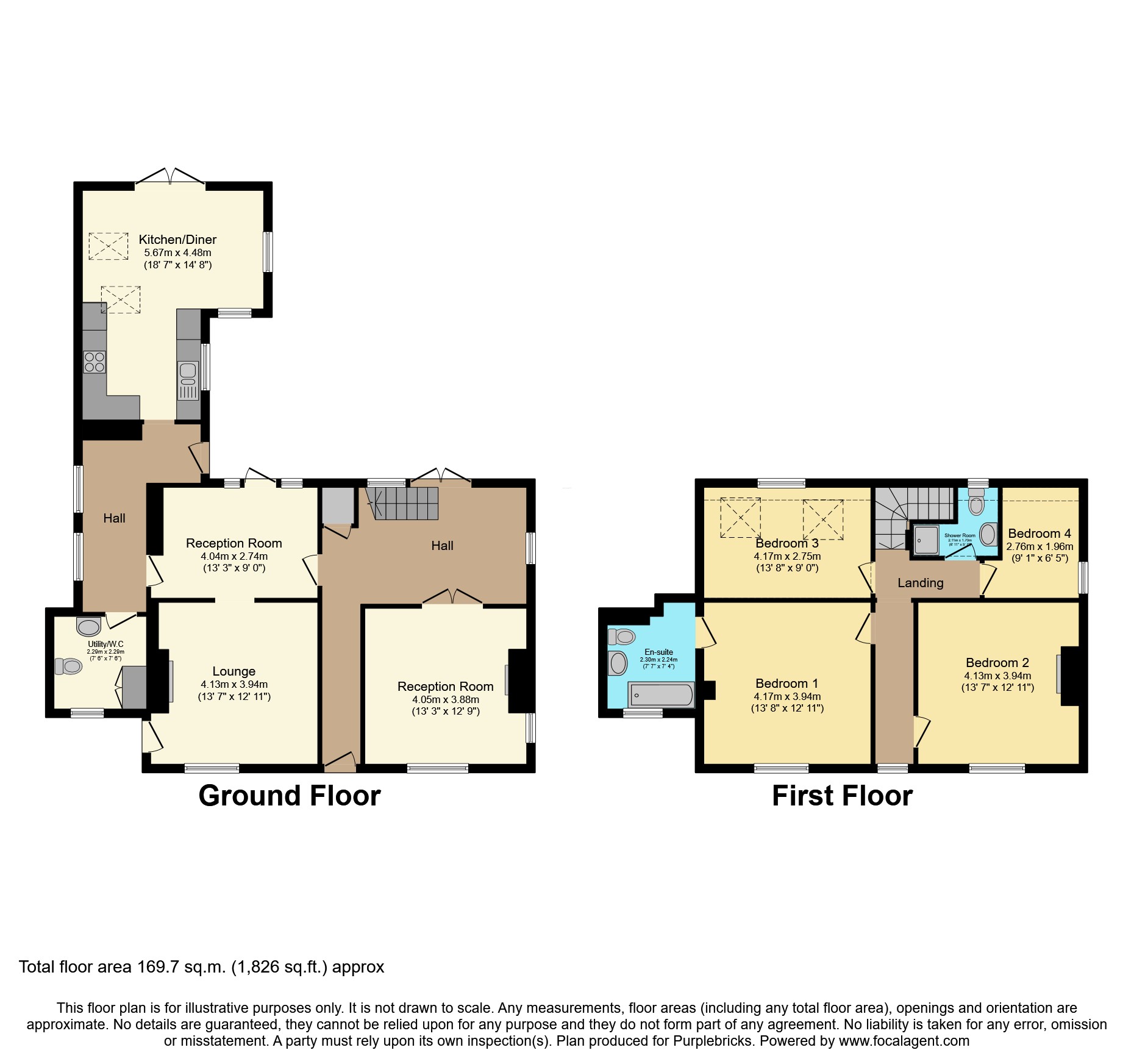 Pear Tree Cottage, Main Road, Louth floorplan