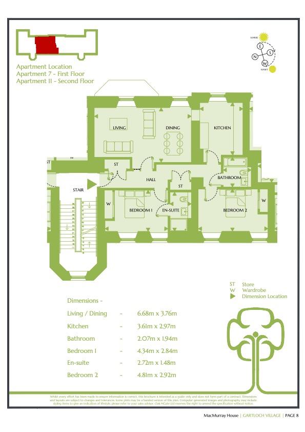 MacMurray House, Flat 7, Gartloch Way, Gartcosh floorplan