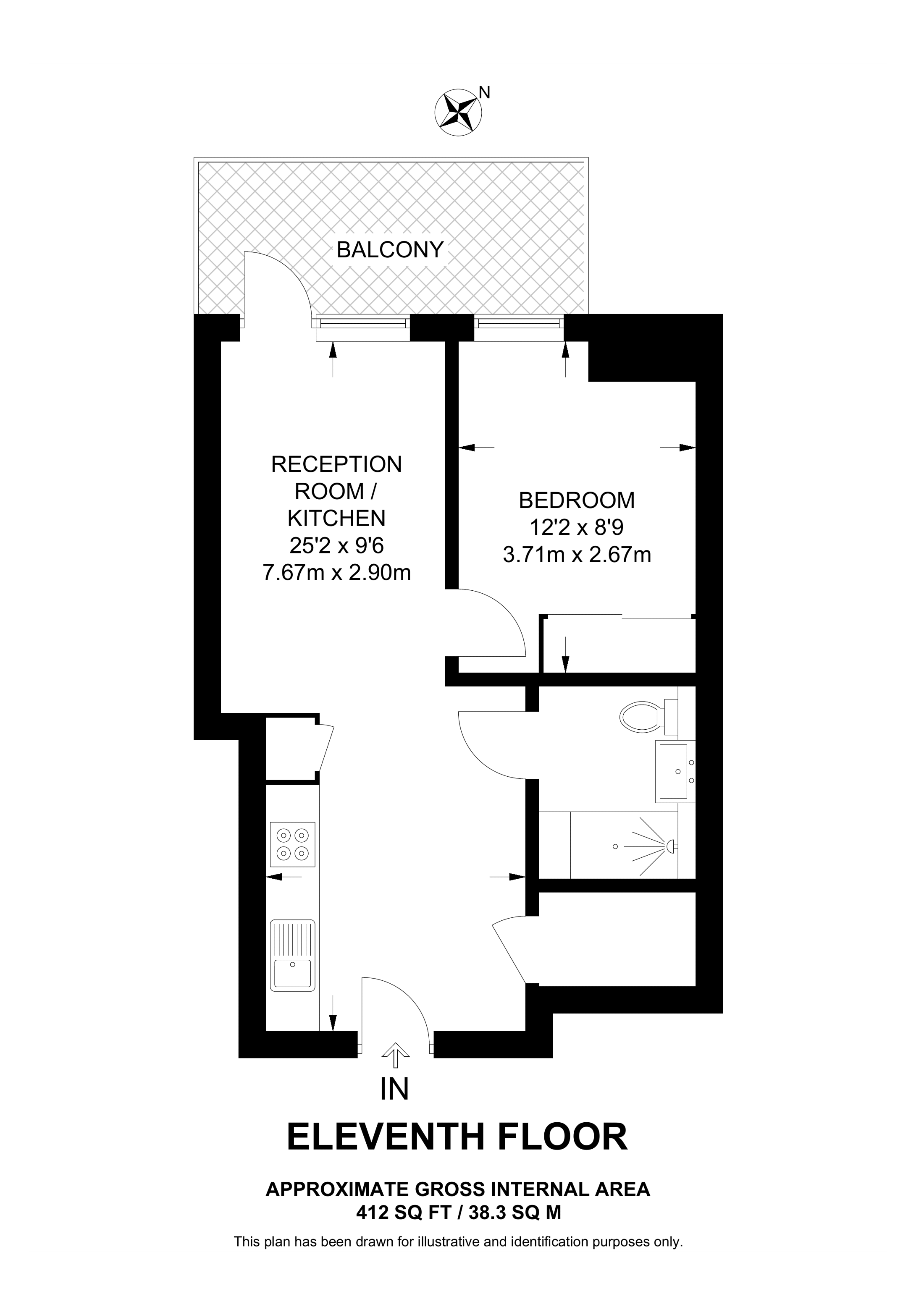 North End Road, Wembley Park floorplan