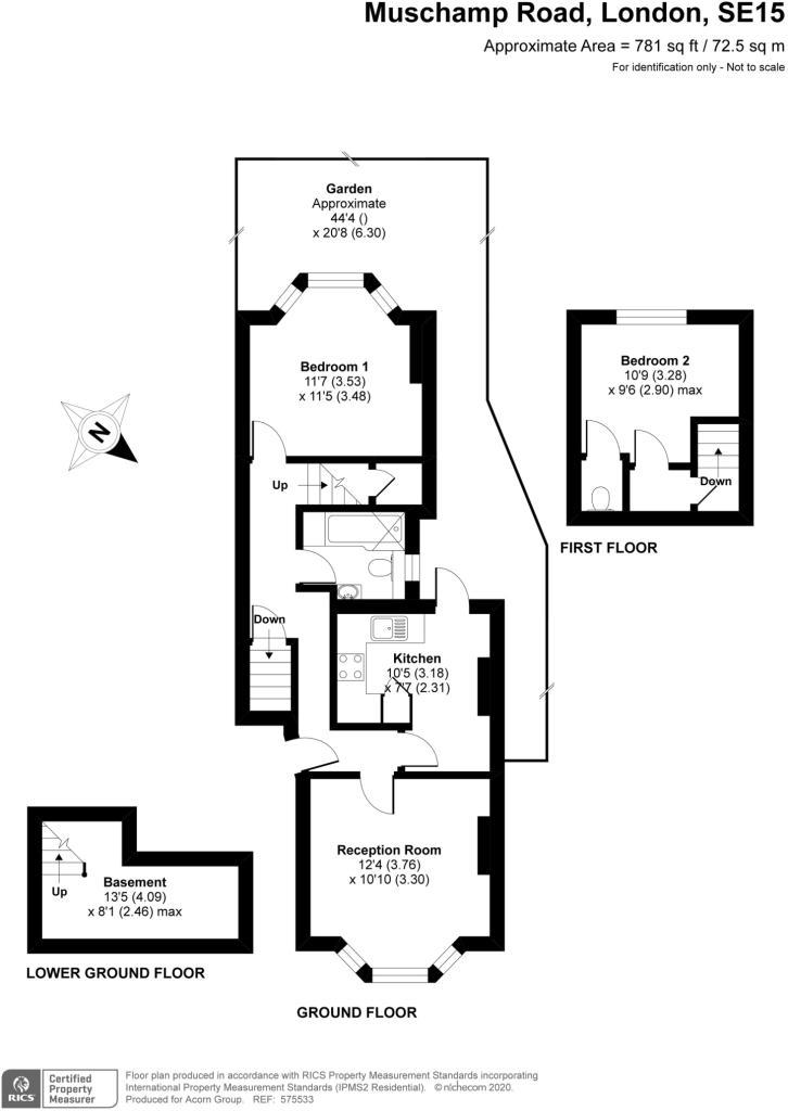 6a, Muschamp Road, London floorplan