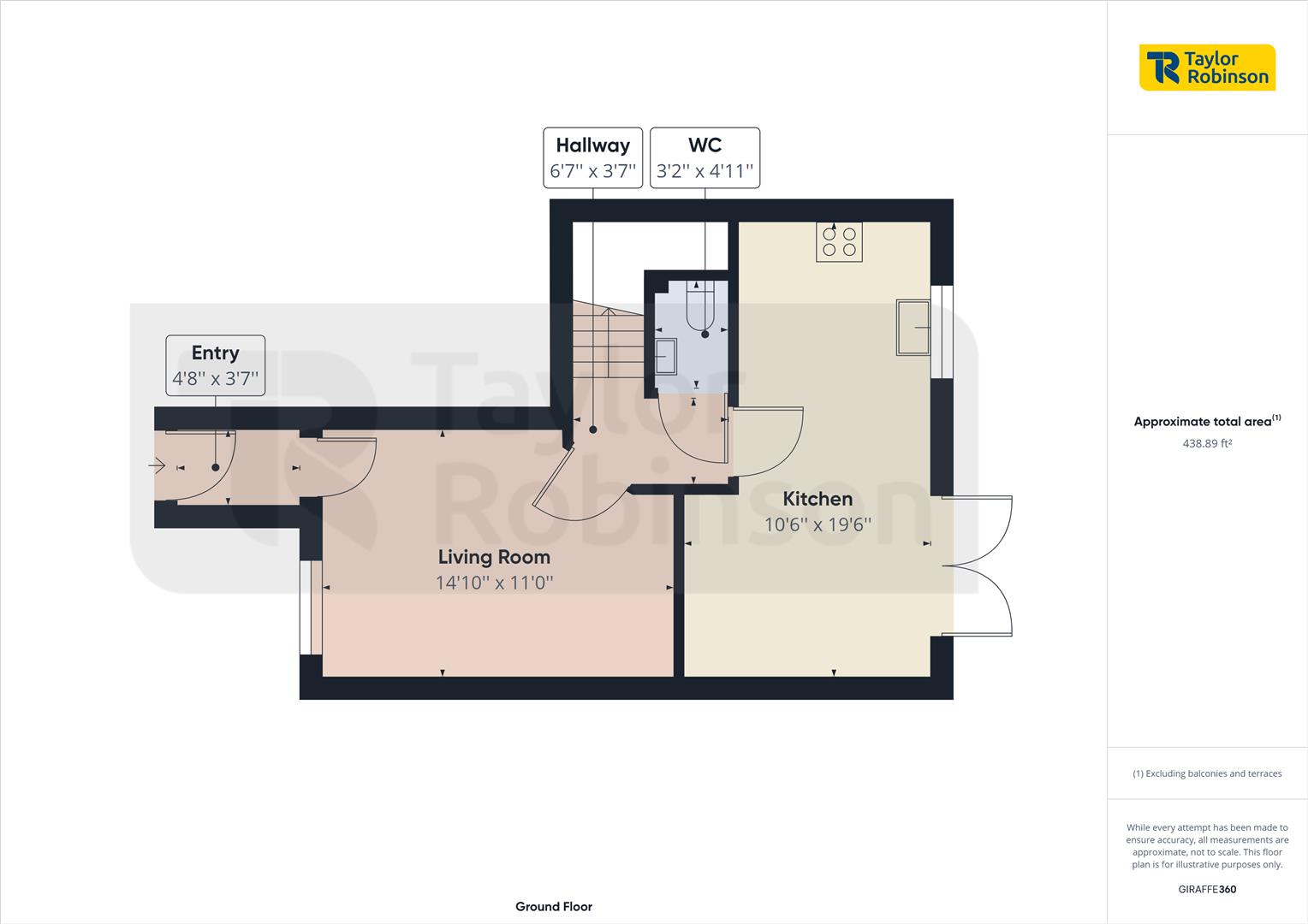 13, Ullswater  Road, Crawley floorplan