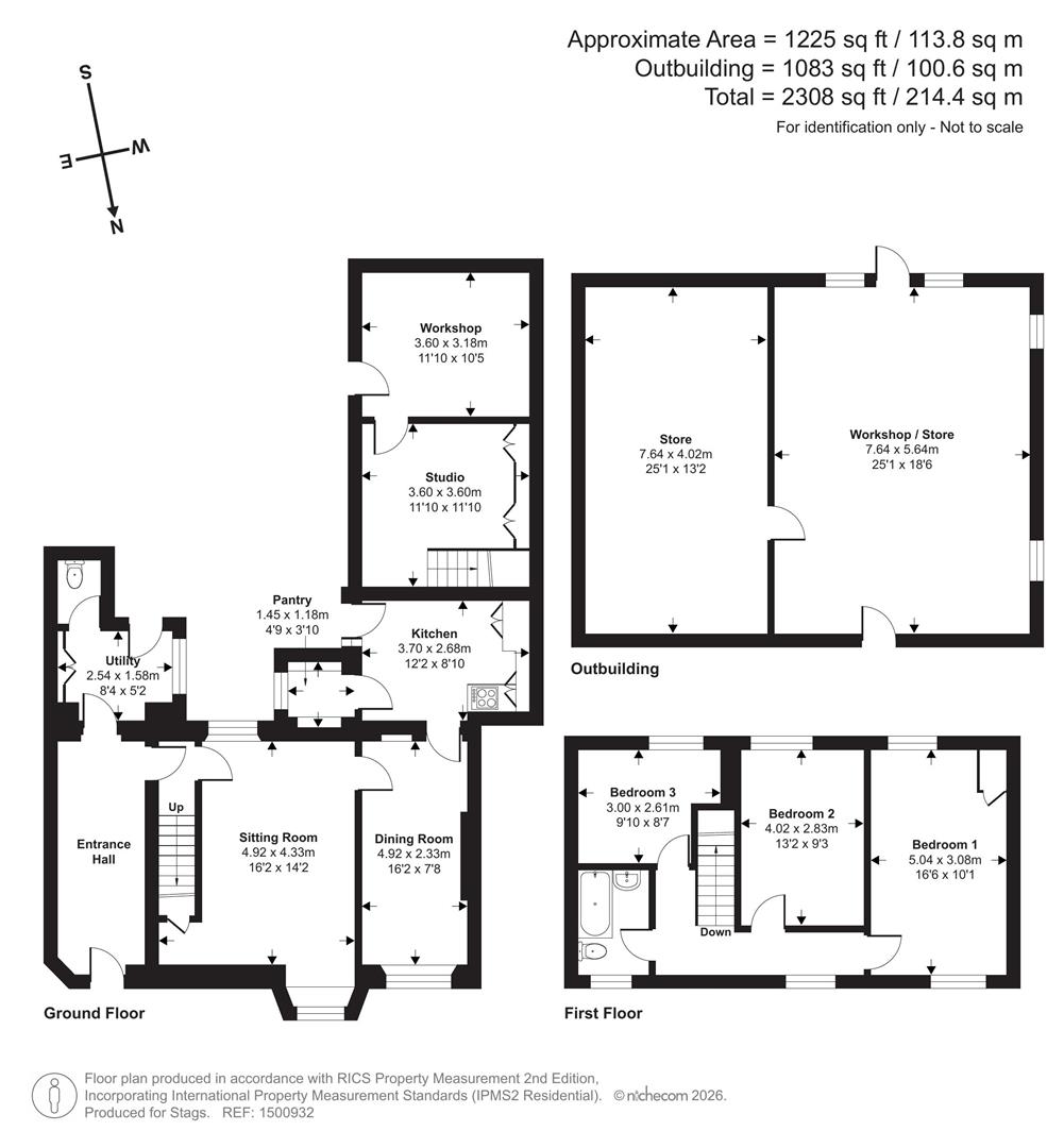 Wards Cottage, Blakeshill Road, Barnstaple floorplan