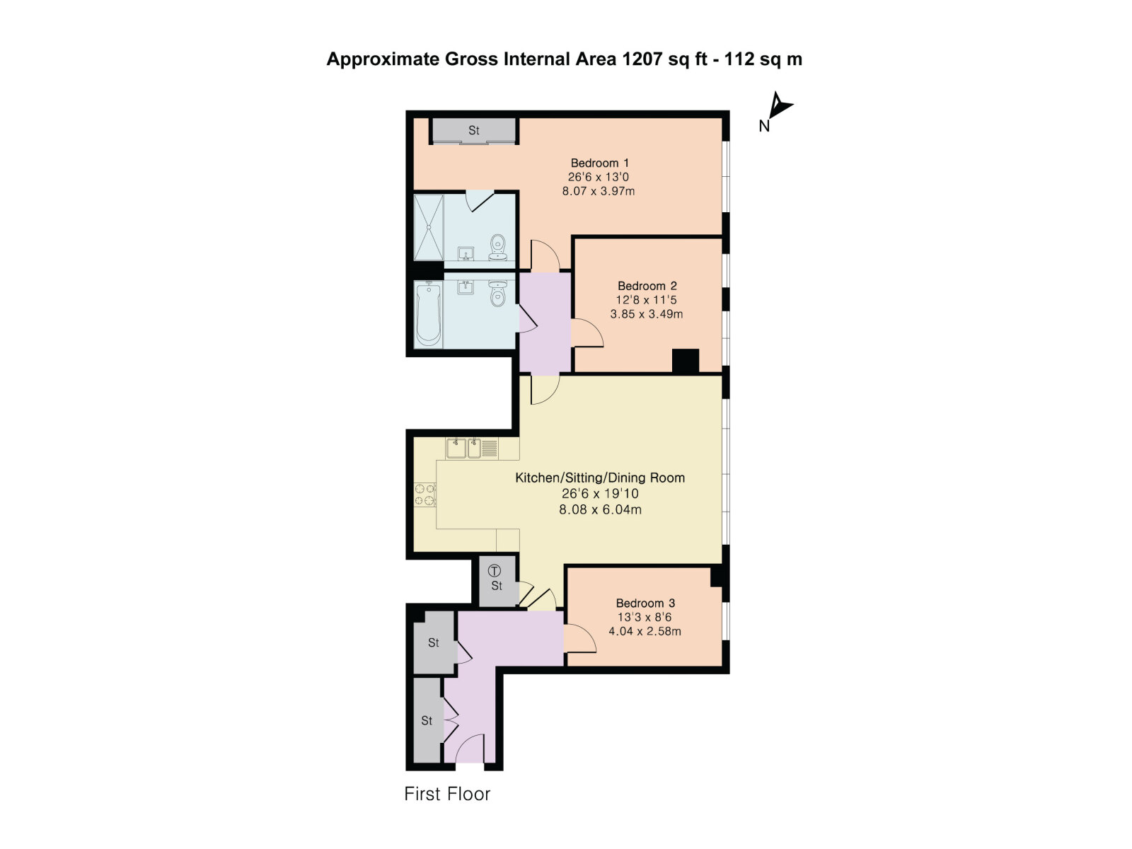 10C,, Gwynne Road, London floorplan