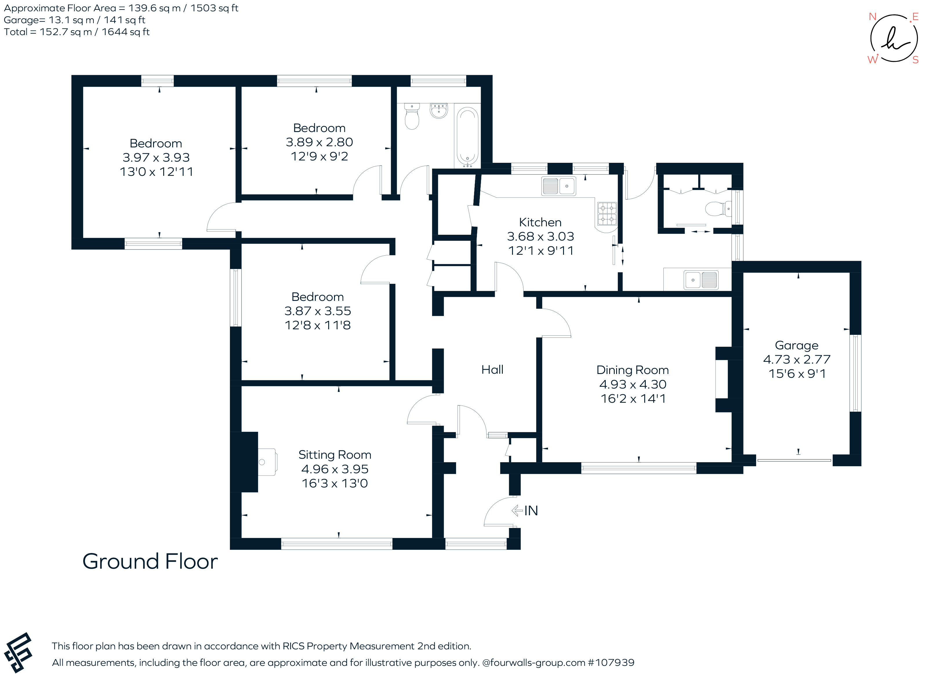 29, Gladstone Road, Bath floorplan