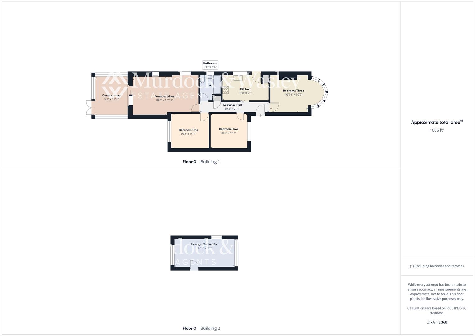 82, Oxstalls Drive, Gloucester floorplan