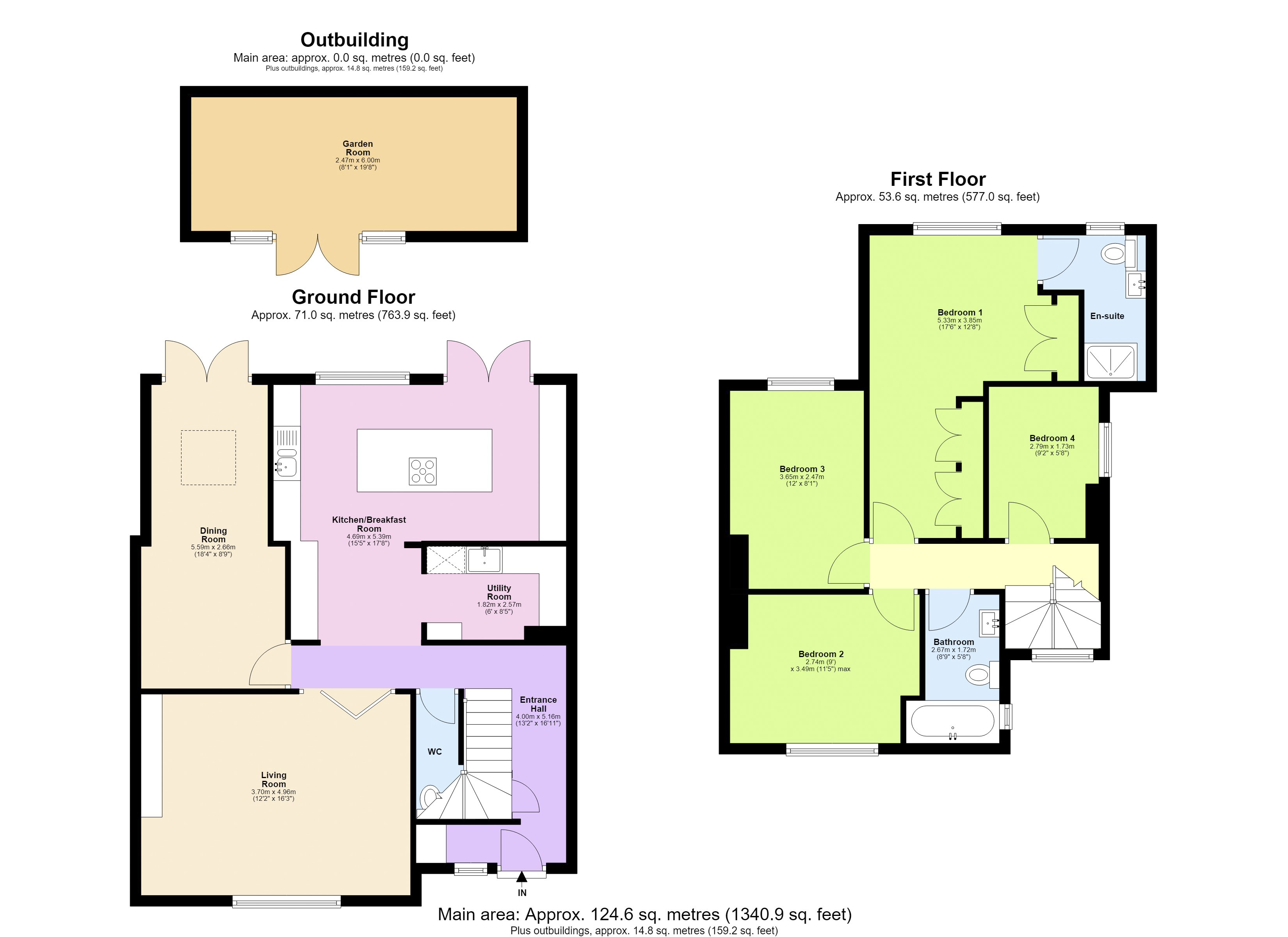 83, Windmill Lane, Bushey floorplan