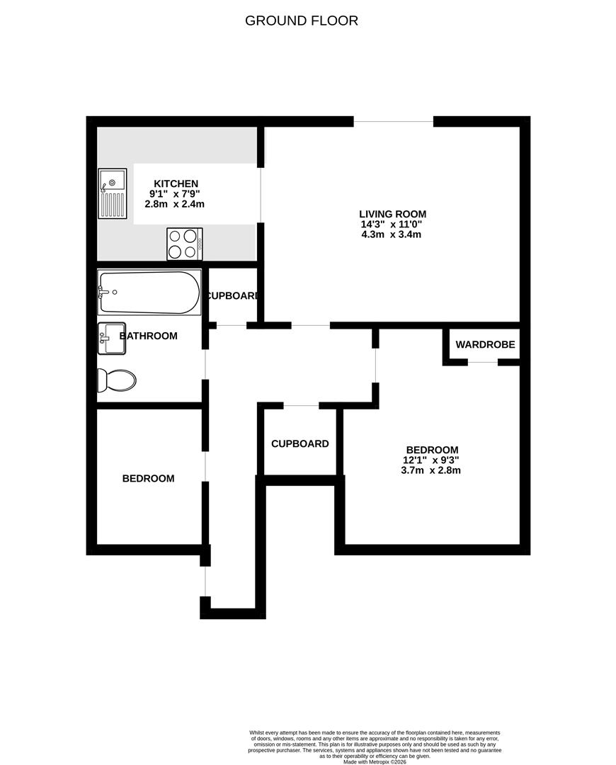 14, Dellness Park, Inverness floorplan
