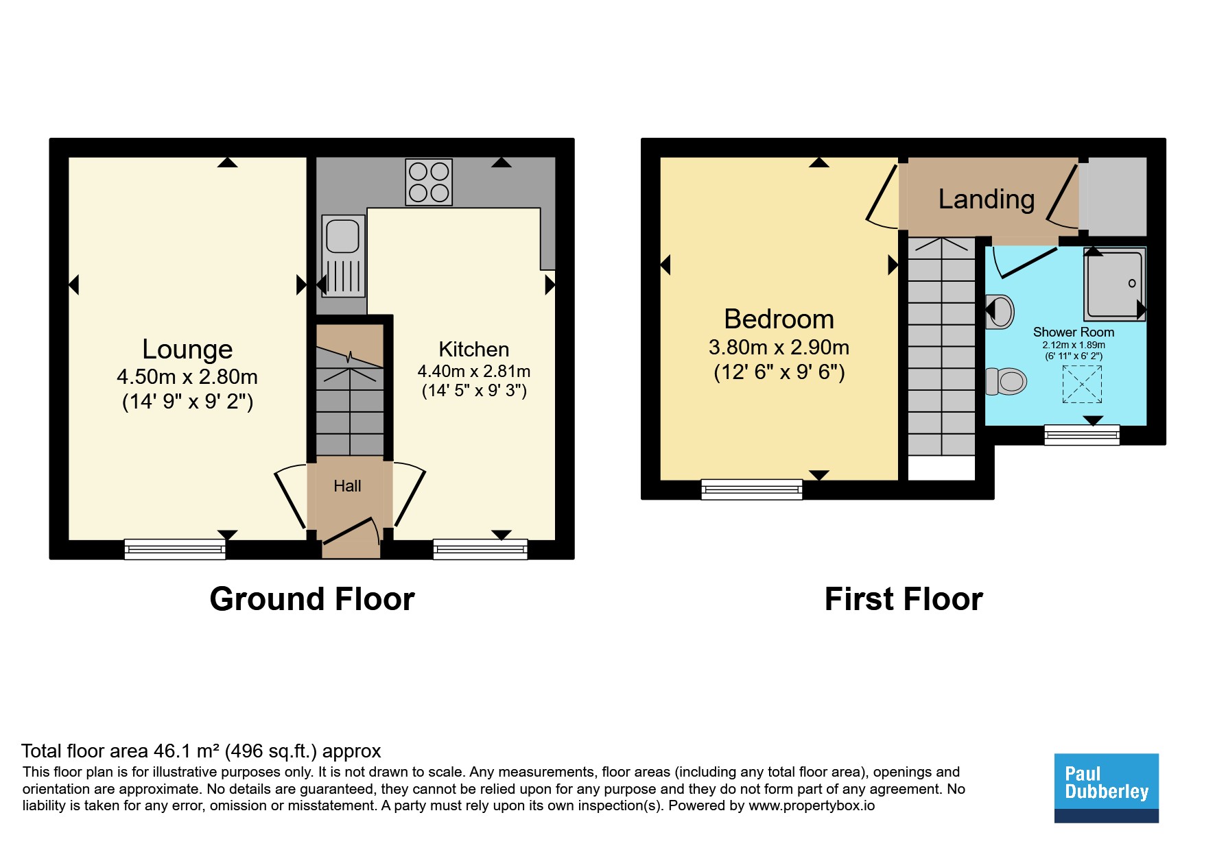 12, Ambleside Close, Bilston floorplan