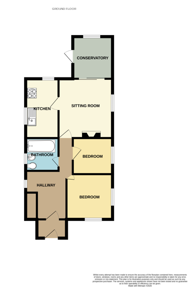 Cherry Cottage, Black Street, Great Yarmouth floorplan