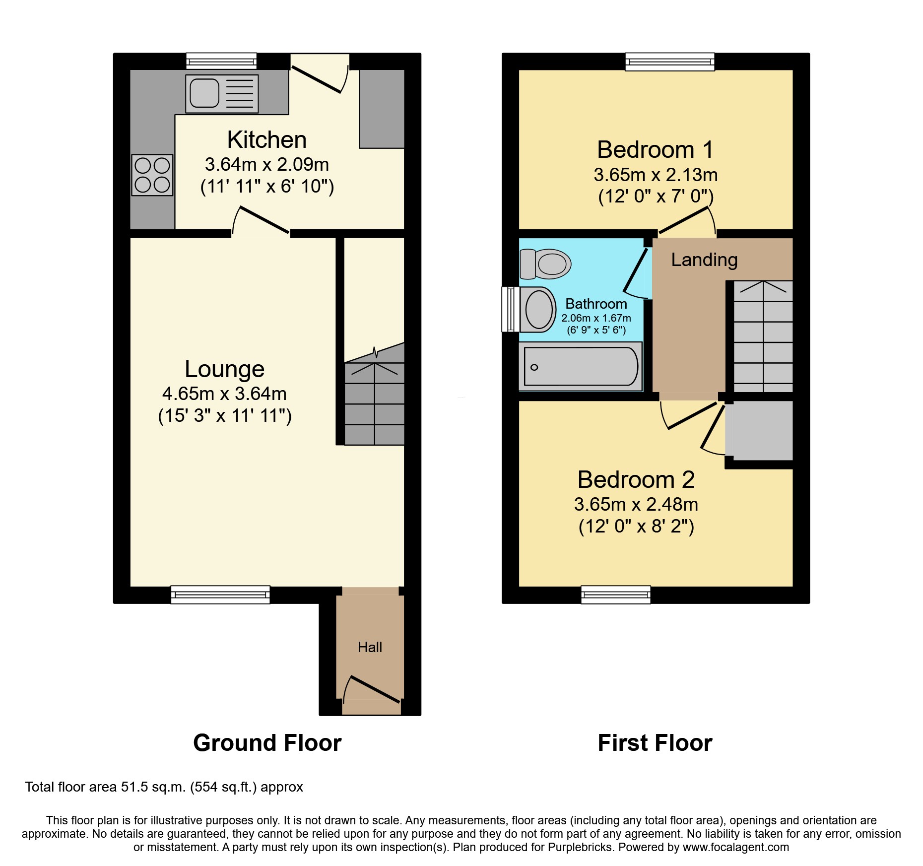 4, Silken Holme, Alfreton floorplan